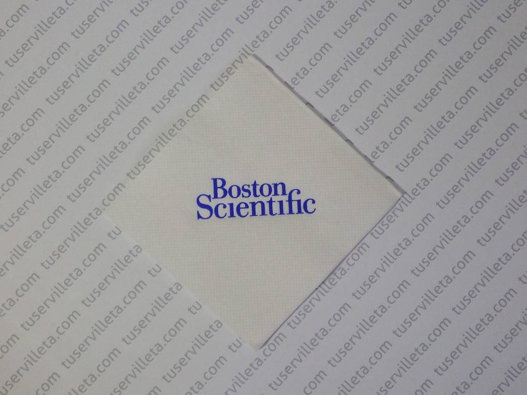Servilletas Impresas Boston Scientific